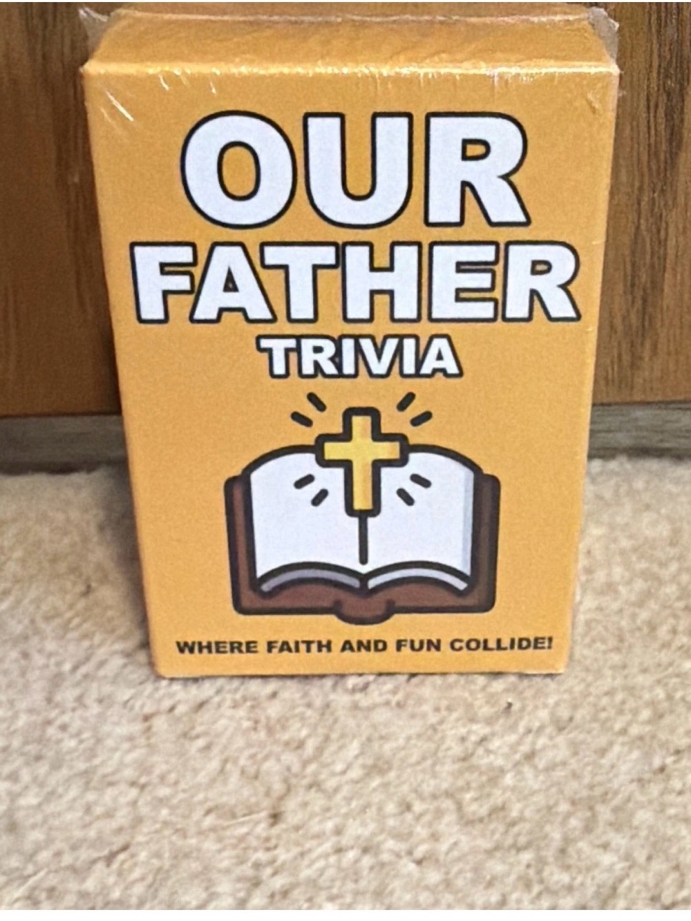 New Our Father Religious Trivia Card Game
